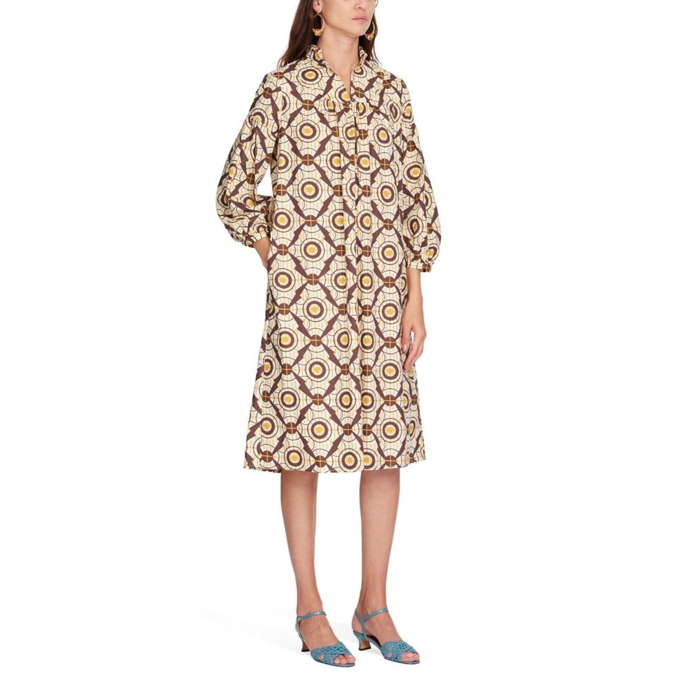 Baum und Pferdgarten Aselma Dress Organic Cotton Size 34 Fall Graphic Print